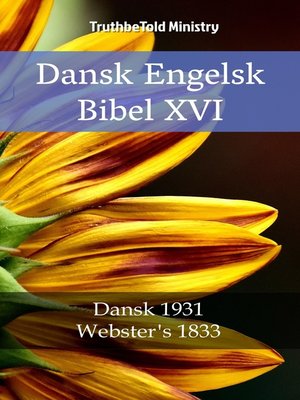 cover image of Dansk Engelsk Bibel XVI